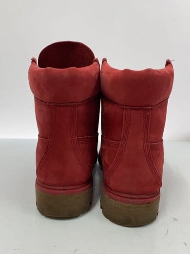 商品画像：レースアップブーツ/US7/RED/レザー/A1149 6