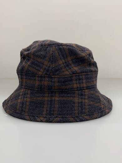 商品画像：バケットハット/--/ウール/BRW/チェック/メンズ/202HCDT-HT14 3