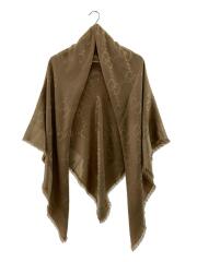 ストール/シルク/BEG/総柄/レディース/663671 3GC43/GGジャガード/GG柄/