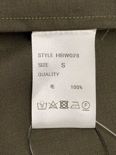 商品画像：テーラードジャケット/S/ウール/KHK/HBW028/ハイエンド尾州ウールジャケット 4