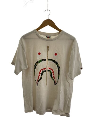 商品画像：Tシャツ/L/コットン/WHT/総柄/001TEG301015X// 1