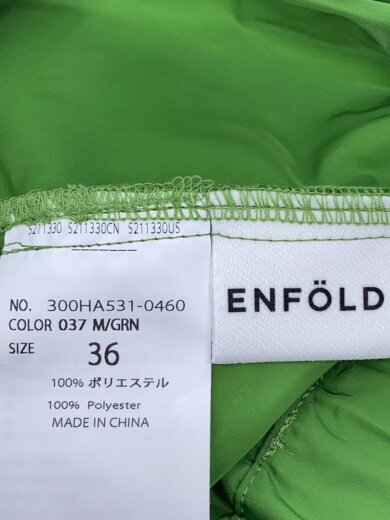 商品画像：スカート/36/ポリエステル/GRN/無地/300HA531-0460// 3