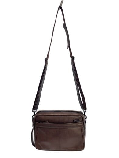 商品画像：ショルダーバッグ/レザー/BRW/無地 1