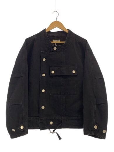 商品画像：ジャケット/1/コットン/BLK/無地/82101 1