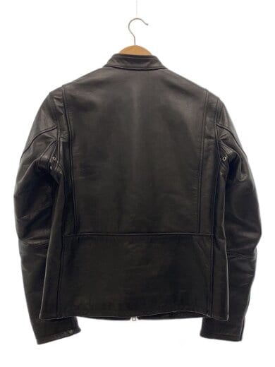 商品画像：レザージャケット・ブルゾン/S/牛革/BLK/無地/3225-199-2228 2
