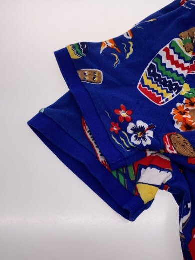 商品画像：ポロシャツ/M/コットン/NVY/無地// 5