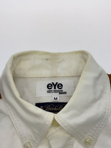 商品画像：長袖シャツ/M/コットン/WHT/無地/WR-B033// 6