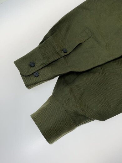 商品画像：長袖シャツ/L/ウール/GRN/無地/318-P-8301// 4
