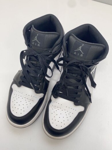 商品画像：AIR JORDAN 1 MID_エア ジョーダン 1 ミッド/27.5cm/BLK 7