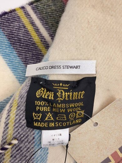 商品画像：マフラー/ウール/マルチカラー/チェック/レディース 2