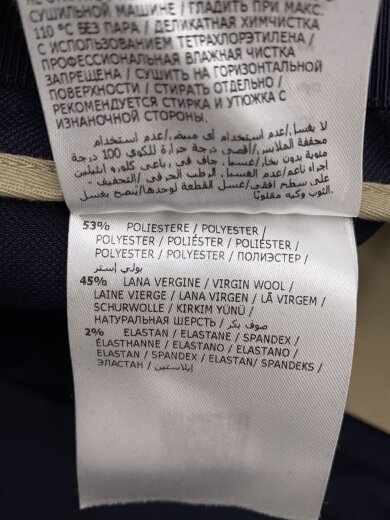 商品画像：ボトム/52/--/NVY/無地/B20911050600 5