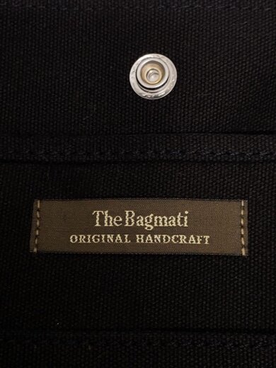 商品画像：トートバッグ/キャンバス/BLK/無地 5