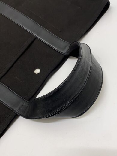 商品画像：トートバッグ/キャンバス/BLK/無地 9