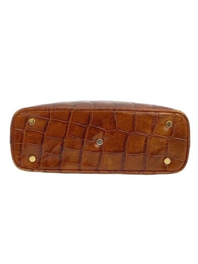 商品画像：ハンドバッグ/レザー/BRW/総柄 4