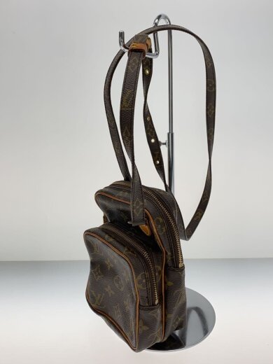 商品画像：ミニ・アマゾン_モノグラム・キャンバス/PVC/BRW 2