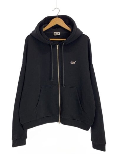 商品画像：パーカー/L/コットン/BLK/無地/26-070-060-0014-1-0 1