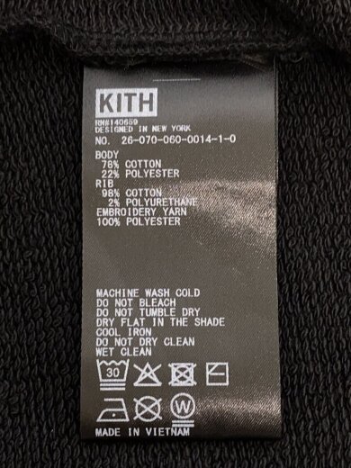 商品画像：パーカー/L/コットン/BLK/無地/26-070-060-0014-1-0 4