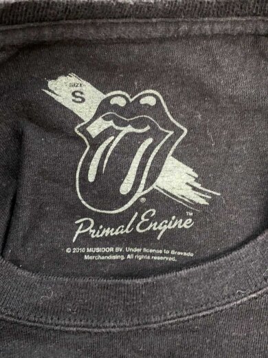 商品画像：PRIMAL ENGINE/Tシャツ/ROLLING STONES/S/コットン/BLK 3