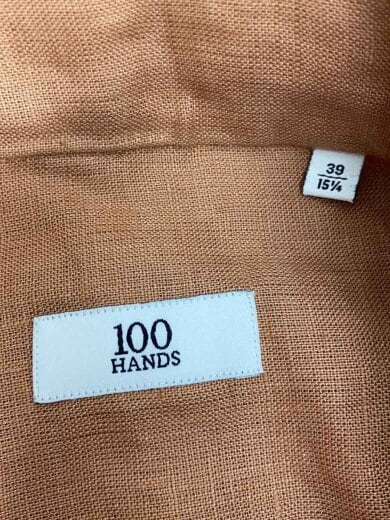 商品画像：100hands/長袖シャツ/--/--/BEG/無地 3