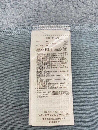 商品画像：スウェット/L/コットン/BLU/無地 4