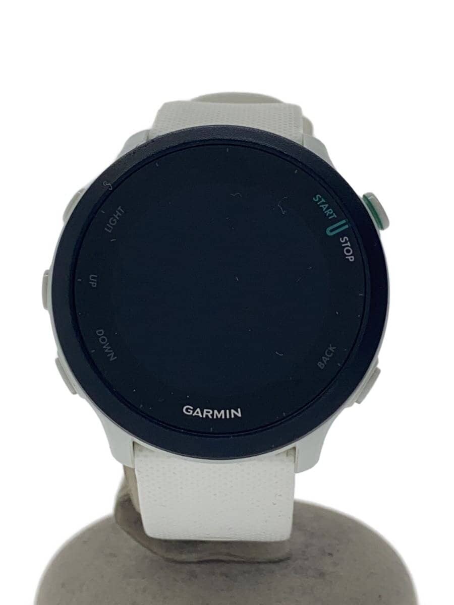 GARMIN / 腕時計/デジタル/ラバー/BLK/WHT