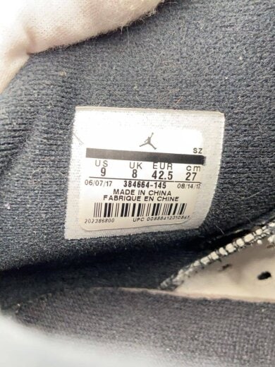 商品画像：AIR JORDAN 6 RETRO/エアジョーダンレトロ/ホワイト/384664-145/27cm/WHT// 5