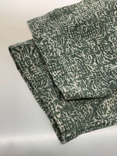 商品画像：半袖シャツ/M/コットン/GRN/総柄/80s 5