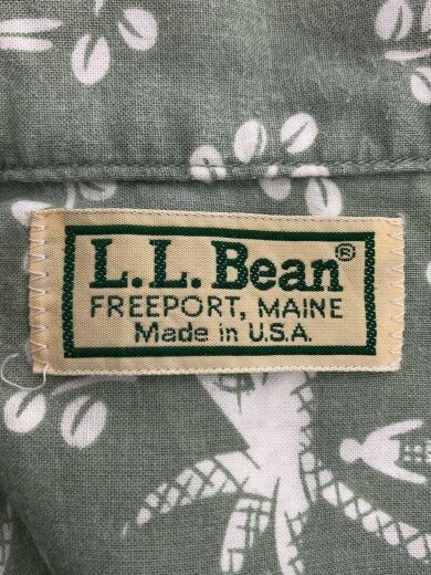 商品画像：アロハシャツ/M/コットン/GRN/総柄/USA製 3