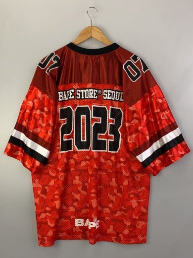 商品画像：トップス/XL/ポリエステル/RED/総柄// 2