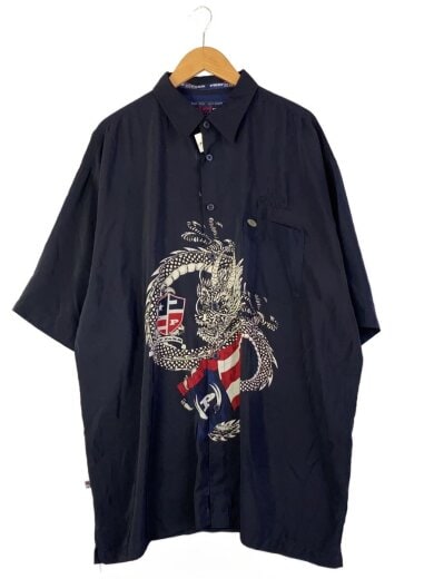 商品画像：半袖シャツ/XXL/--/NVY/プリント 1