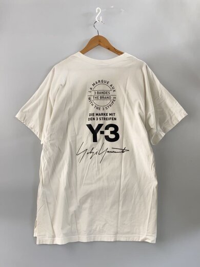 商品画像：Tシャツ/L/コットン/WHT/プリント/cy6970// 2