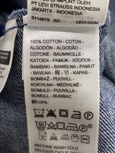 商品画像：Gジャン/L/コットン/ネイビー/無地/a5883-0003 5