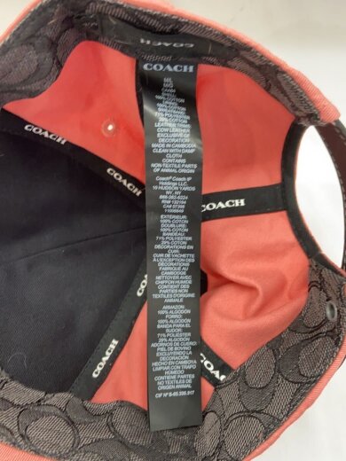 商品画像：キャップ/M/コットン/PNK/無地/メンズ 6