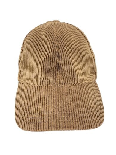 商品画像：コーデュロイベースボールキャップ/三角ロゴプレート/M/BRW/メンズ/1HC274 1314 1