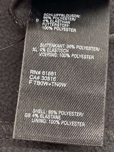 商品画像：ジャケット/M/ナイロン/レッド/無地/AL5C 4