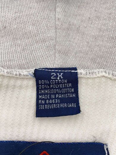 商品画像：ジップパーカー/XL/コットン/GRY/無地// 4