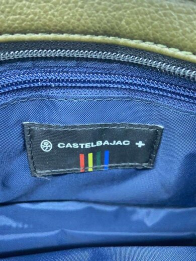 商品画像：ショルダーバッグ/レザー/KHK/無地/045113 5