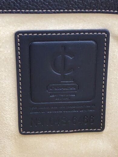 商品画像：2way/ブリーフケース/レザー/BLK/無地/6466 5