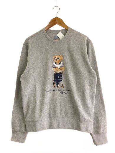 商品画像：ポロベア/スウェット/M/コットン/GRY/プリント 1