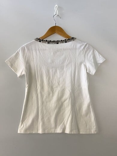商品画像：Tシャツ/FREE/コットン/WHT/無地 2