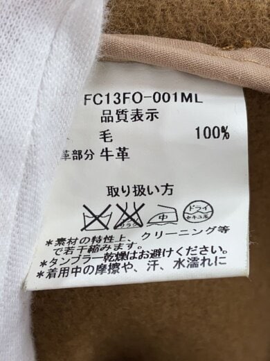 商品画像：コート/--/ウール/CML/fc13fo-001ml 4