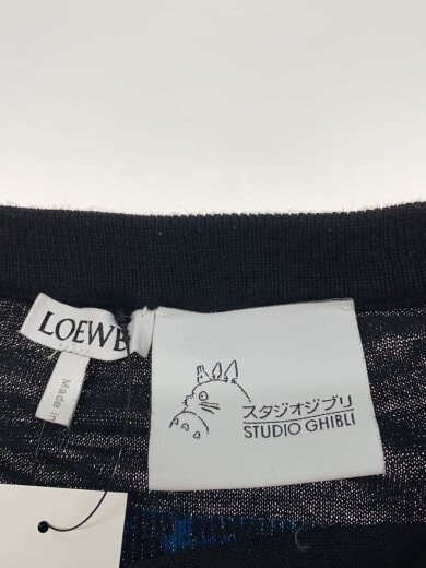 商品画像：ニット・セーター(厚手)/L/ウール/BLK/無地/HB44Y14K05// 3