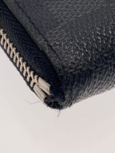 商品画像：長財布/レザー/BLK/チェック/メンズ// 7