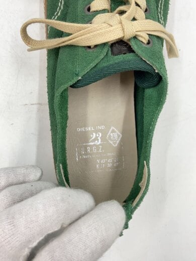 商品画像：ローカットスニーカー/27cm/GRN/スウェード// 7