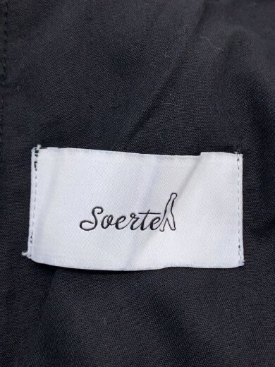 画像：soerteスラックスパンツ/2/ポリエステル/BLK/無地/SOGRG0122001//4