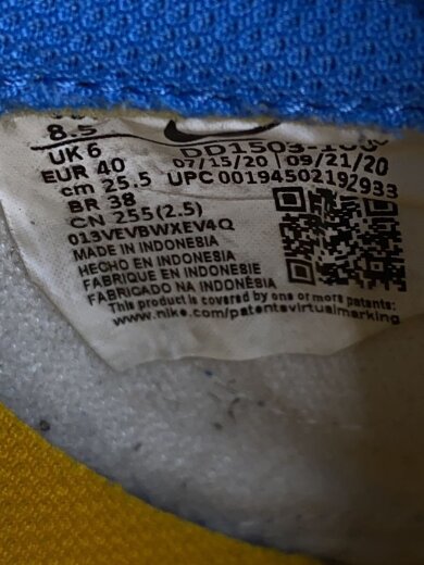 商品画像：DUNK LOW_ダンク ロー/25.5cm/BLU 5