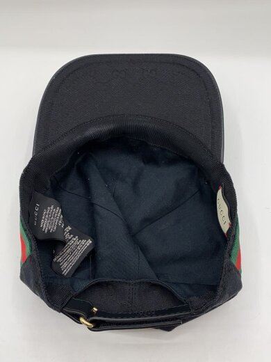 商品画像：キャップ/M/ポリエステル/BLK/総柄/メンズ/200035・204891 4