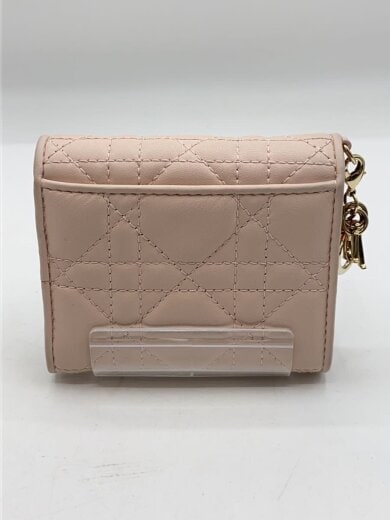 商品画像：3つ折り財布/レザー/PNK/レディース 2