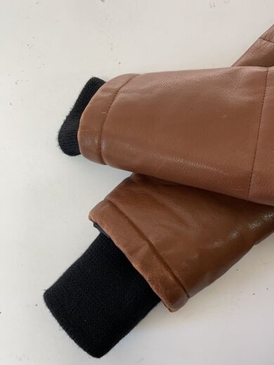 商品画像：レザージャケット・ブルゾン/--/レザー/BRW 3