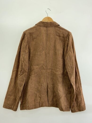 商品画像：ジャケット/--/リネン/BRW/ストライプ 2